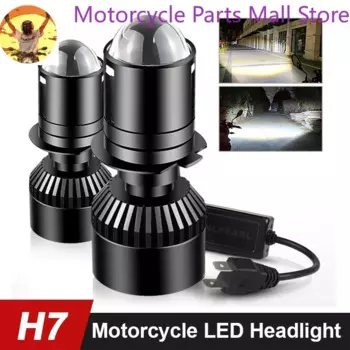 H7 светодиодная лампа для мотоциклетных фар 6000K для BMW R1200GS R1200R R1200RT R1200RS F800R R1300R S1000RR S1000XR K1300GT K1300S HP4