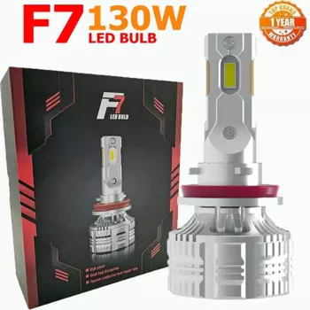 H7 светодиодная лампа Led F7 130W LED H7 комплект фар Противотуманные фары HB3 H7 H8 H11 9005 светодиодная лампа Светодиодные фары Лампа CANBUS