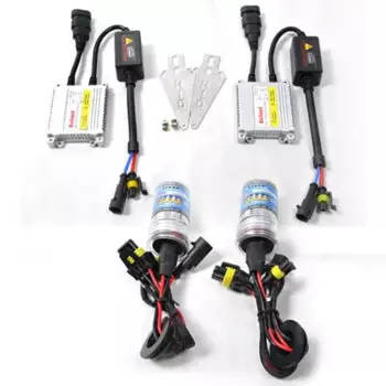 H9 6000K HID Ксеноновые балластные лампы тонкий автомобильный комплект 12V 35W фары новые [C449]