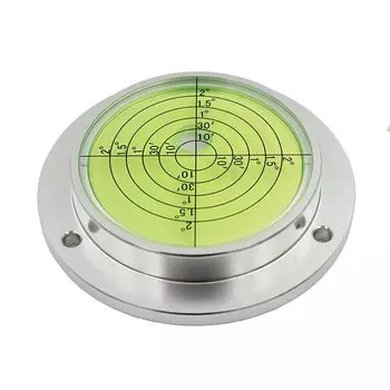 HACCURY Металлический дисковый уровень 80x62x15 мм