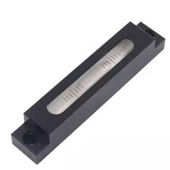 HACCURY Мини пузырьковый уровень белый/черный