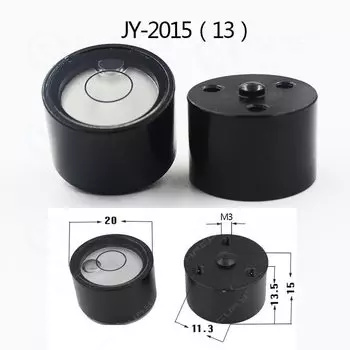 HACCURY пузырьковый уровень бусины 20*15 мм