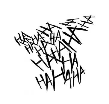 HAHAHA наклейка на мотоциклетный шлем, 1 шт., наклейки на кузов автомобиля, наклейка на шлем для автомобиля, лента на капот, двери, авто окна, наклейка на бампер