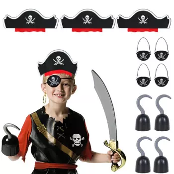 Пиратская шляпа с крюком CYZIWEI