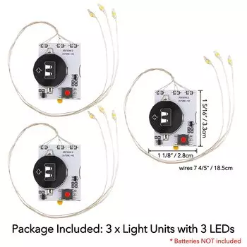 Halo Lights самоклеящиеся световые блоки с теплыми белыми светодиодами