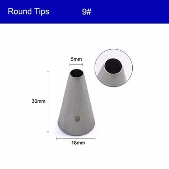 HANDLIFE Наконечники для глазури из нержавеющей стали