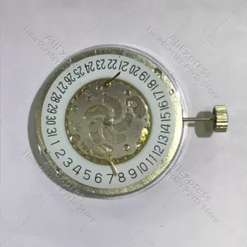 Hangzhou Jinggong автоматическое механическое движение 12 часов Мощность иглы 6 часов маленькие секундные часы аксессуары для перемещения