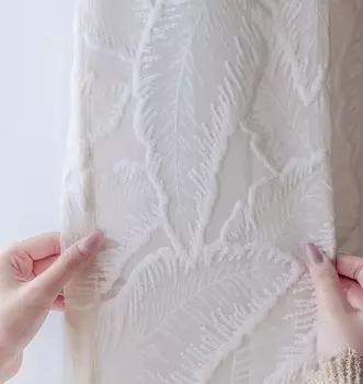 HANLU белые шифоновые шторы