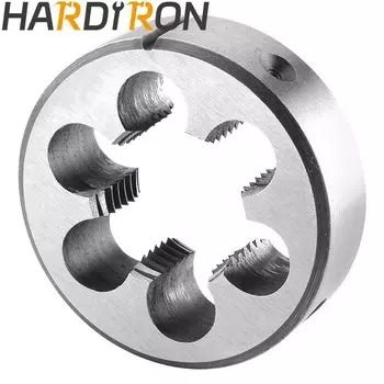 Hardiron Metric M24X0.5, M24X0.75, M24X1.0, M24X1.25, M24X1.5, M24X1.75, M24X2.0 M24X2.5, M24X3.0 Круглая резьбовая матрица, правая