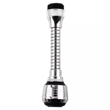 HARKO 360-градусный кран-душ серебристый+черный