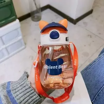 HARKO детская пластиковая чашка с соломкой