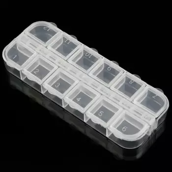 Харко ящик для хранения ногтей 6/12 сеток