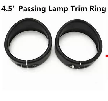 Harley Touring Road King Electra Glide Softail FLD/FLH Накладное Кольцо Для Фар Мотоцикла С 7-дюймовыми Полями И Стандартной ...