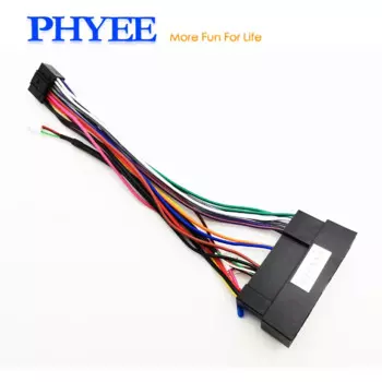 Адаптер жгута проводов 16-контактный разъем на 18-контактный 24-контактный разъем Автомобильный кабель Android Unit для Hyundai Accent Sonata Kia Sportage Rio