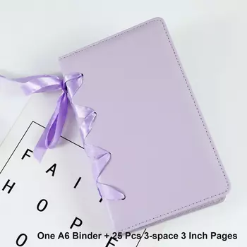 HarPaper А6 планнер из искусственной кожи с 6 кольцами