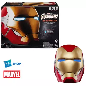 Hasbro Marvel Legends Series Железный человек Премиум Электронный шлем Новая Косплей Коллекционная модель