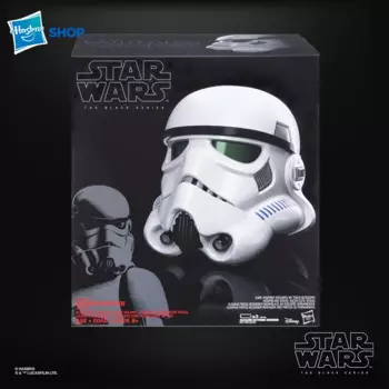 Hasbro Звездные войны черная серия Императорский Штурмовик шлем для переключения голоса носимый реквизит для косплея совершенно новый неоткрывающийся телефон