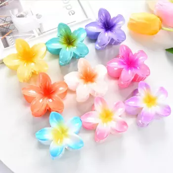 Заколки для волос с цветком плюмерии ZQCXLD