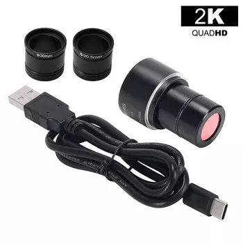 HAYEAR 2K промышленная камера для микроскопа 5MP USB Sony IMX CMOS электронный цифровой окуляр для ремонта печатных плат биологического микроскопа