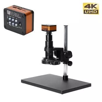 HAYEAR Промышленный цифровой микроскоп 4K 200X