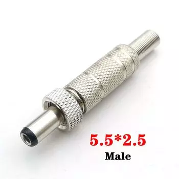 HBXINTAO JK1-647 разъем питания DC 12В 5,5*2,1 / 5,5*2,5