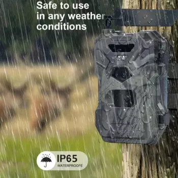 HC-880Pro 4G APP Control 30MP HD 2K Night Vision Trap Game 120 Degree Outdoor Hunting Trail Camera Wireless Wildlife Camera