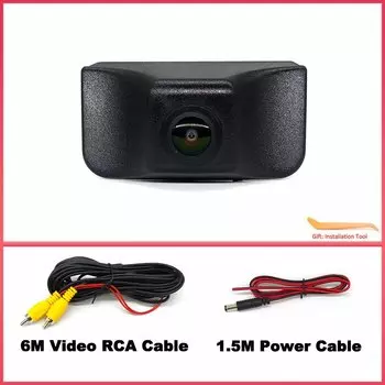 HD 1080P 170 ° Широкоугольная камера ночного видения автомобиля с передним видом «рыбий глаз» для Jeep Compass Wrangler JK Liberty Light, автомобильное крепление