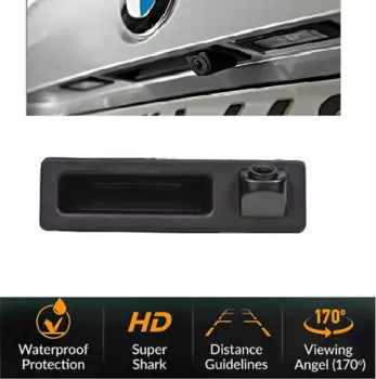 HD 1280*720P камера заднего вида для BMW 3er F30 5er F10 X4 F26 X3 F25 X5 F15, резервная камера заднего вида с ночным видением, водонепроницаемая камера