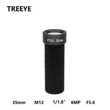 HD 6-мегапиксельный телеобъектив M12 для видеонаблюдения, 35 мм, ИК-фильтр без искажений, 650 нм, опционально для экшн-камер, дронов, просмотра на большие расстояния