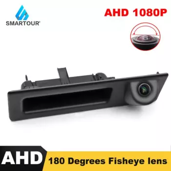 HD AHD 1080P Автомобильная камера заднего вида с ручкой багажника для BMW 5 серии F10 F11/ 3 серии F30 F31 F32/X3 F25/X4 F26/X5 F15/X6