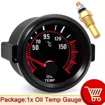 HD Белый свет 52 мм Датчик температуры воды + Датчик Вольт Температура масла Давление масла Об/мин Тахометры Вакуумный датчик повышения давления