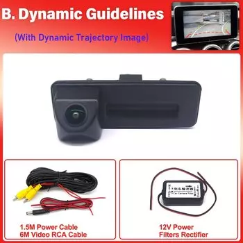 HD CCD 1080*720 камера заднего вида для Skoda Superb MK2 Octavia A5 A7 2008 ~ 2014 автомобильная камера на ручке багажника монитор парковки заднего вида