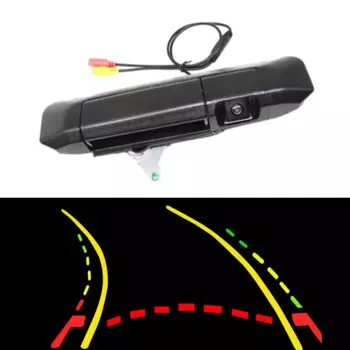 HD CCD Автомобильная камера заднего вида с ручкой багажника для Toyota Tacoma 2005-2015
