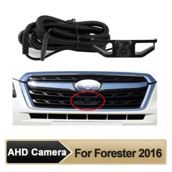 HD-камера переднего вида OEM-камера ночного видения «рыбий глаз» широкоугольная 150 ° Камера для парковочного наблюдения Subaru 2016, Forester