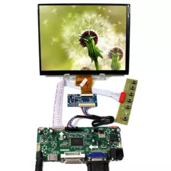 HD MI + DVI + VGA + аудио ЖК-панель управления + 8 дюймов 1024x768 HJ080IA-01E IPS ЖК-панель