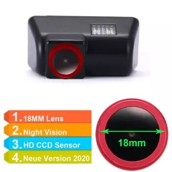 HD super starlight 1280*720 пикселей 1000TV линия Автомобильная камера заднего вида для парковки заднего вида для Ford Transit MK6 MK7 2016 - 2018
