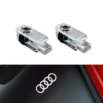 HD светодиодные лампы для проектора дверей автомобиля для Audi A1 A3 8P A4 A5 A6 C7 A7 S3 S7 S8 R8 Q2 Q3 Q5 Q7 Q8 SQ5 C5 C6 TT RS3 RS6