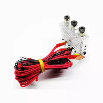HE3D hotend, тройное сопло для экструдера 3D-принтера, комплект из трех выходных сопел