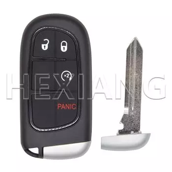 HE 2/3/4/5 кнопка сменный корпус дистанционного ключа автомобиля крышка корпуса для Jeep Cherokee Dodge Ram Pickup 1500 2500 3500 2014-2019