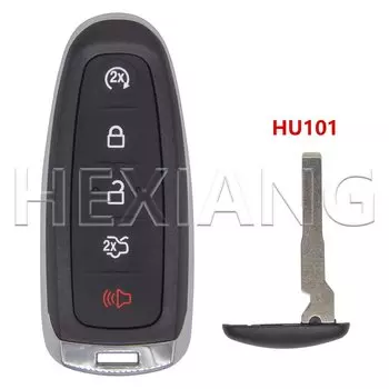 HE 5-кнопочный сменный чехол для дистанционного ключа H75/HU101, чехол для Ford Edge Escape Explore Expedition Flex Taurus Focus C-Max