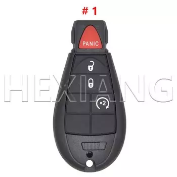 HE чехол для дистанционного ключа автомобиля для Jeep Grand Cherokee Dodge 300 RAM Caliber Journey Chrysler Town Country