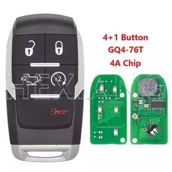 HE GQ4-76T 4A Чип 433 МГц Автомобильный дистанционный ключ 68374993 68375455 68365299 68375456 AB для Dodge RAM Pickup HD 2500 3500 4500 5500