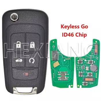 HE ID46 чип 315 МГц 433 МГц бесключевой автомобильный дистанционный ключ для Chevrolet Malibu Cruz Aveo Camero Spark Sail Buick Verano Encore Opel
