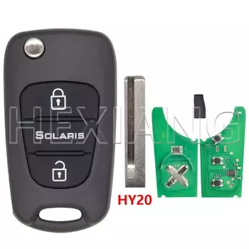 HE ID46 PCF7936 433 МГц автомобильный дистанционный ключ для Hyundai Elantra I20 I30 Ix35 Solaris Verna Accent для KIA Sportage K2 K3 K5 Soul Rio