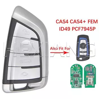 HE ID49 PCF7945P 315/433,9/868 МГц Поддержка CAS4 CAS4+ FEM BDC Обновление автомобильного дистанционного ключа для BMW 1 3 5 7 F Series X1 X3 X5 X6 X7 3 GT
