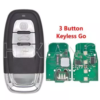 HE Keyless Go 4G 0959754 J ID46 PCF7945AC Чип 315/433/868 МГц Автомобильный дистанционный ключ 8T 0959754 K Для Audi A4 A5 A6 A7 S5 Q5 2010-2018