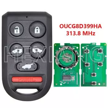 HE OUCG8D-399H-A 313,8 МГц автомобильный дистанционный ключ 72147-SHJ-A21/A61 для Honda Odyssey EXL MPV 2005 2006 2007 2008 2009 2010