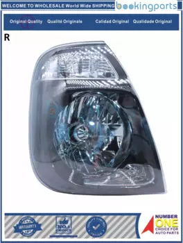 HEA55380(R),921024E500 фара для KIA K2700 12-, BONGO III 12- [черная]
