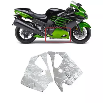 Теплозащитный обтекатель, плавильная защита, преднарезанная для Kawasaki Ninja ZX-14R ZX 14R ZX14R 2006-2021, изоляционная губка