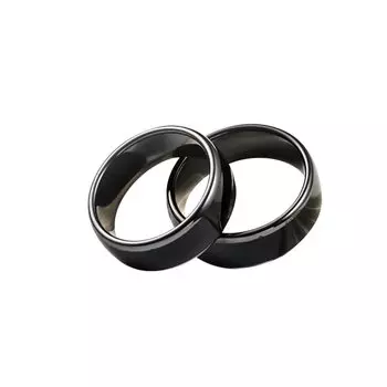 hecere RFID RING Черный цирконий 125 кГц/13,56 МГц